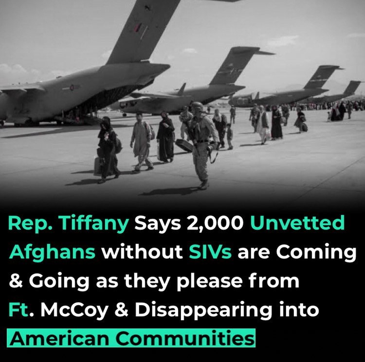 Read more about the article Washington Times:

There are 2,000 Afghans at Ft. McCoy in Wisconsin, and not a