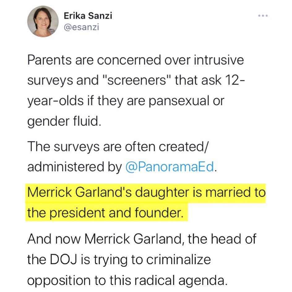 Rebecca Garland, the daughter of U.S. Attorney General Merrick Garland