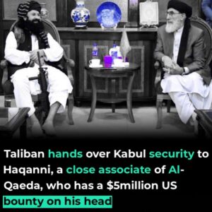 Read more about the article A week after capturing Kabul, the seat of power in Afghanistan, the Taliban has