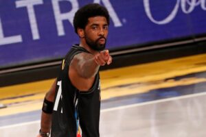Read more about the article Nets announce Kyrie Irving is banned from team until he’s vaccinated