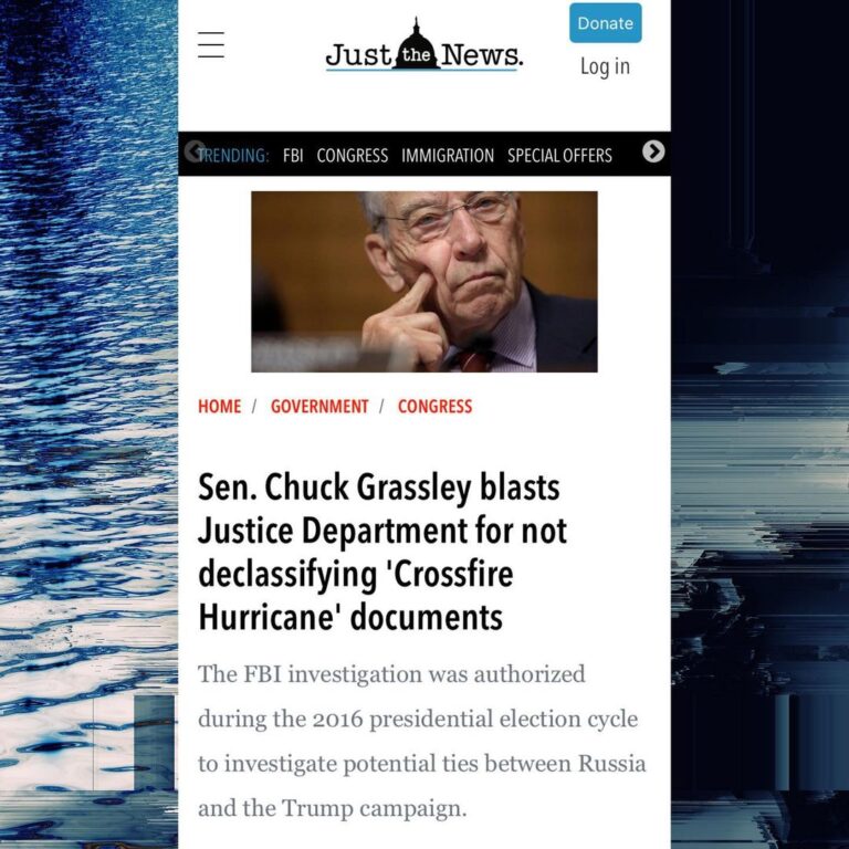 Read more about the article is after the DOJ 
Fear not, bc there will be DECLAS