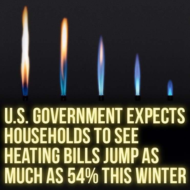 Read more about the article AP: 

NEW YORK (AP) — Get ready to pay sharply higher bills for heating this win