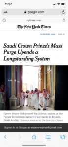 Read more about the article LONDON — A midnight blitz of arrests ordered by the crown prince of Saudi Arabia