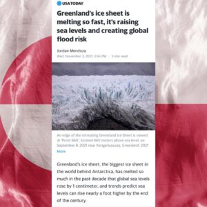 Read more about the article Greenland’s ice sheet is melting so fast, it’s raising sea levels and creating global flood risk