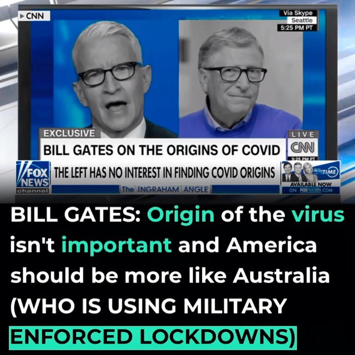 Read more about the article NEW: on CNN tonight Bill Gates claims the origin of the virus isn’t important (h
