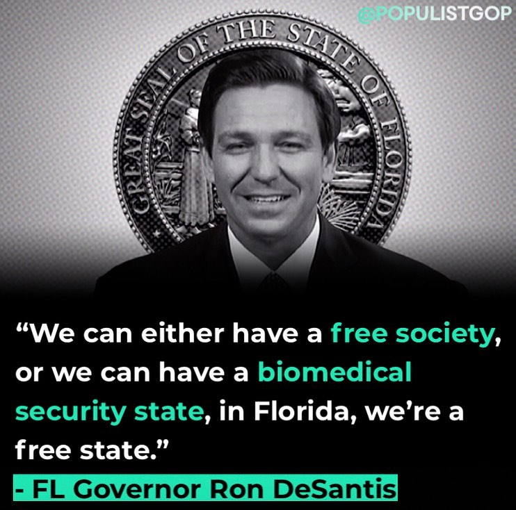 Read more about the article FL Governor DeSantis to illegitimate Biden: “Why don’t you do your job? Why don’
