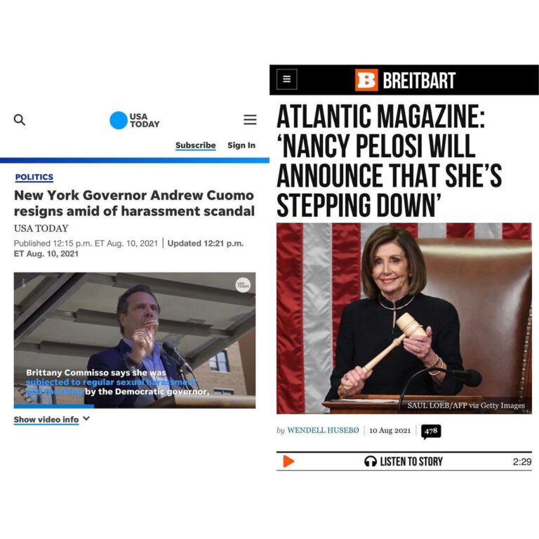 Read more about the article BYE BYE: ATLANTIC MAGAZINE: ‘NANCY PELOSI WILL ANNOUNCE THAT SHE’S STEPPING DOWN’ – New York Governor Andrew Cuomo resigns amid of harassment scandal