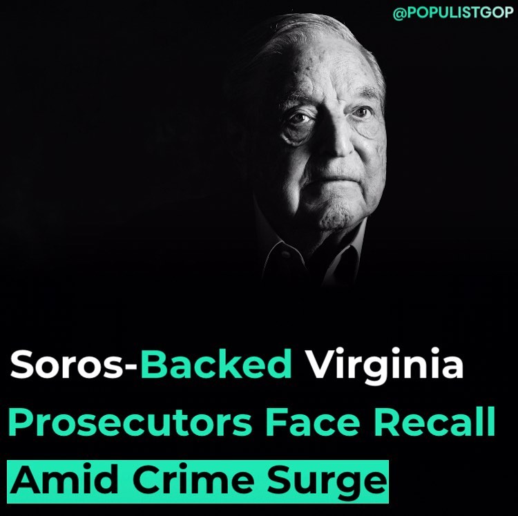 Read more about the article Soros-Backed Virginia Prosecutors Face Recall Amid Crime Surge