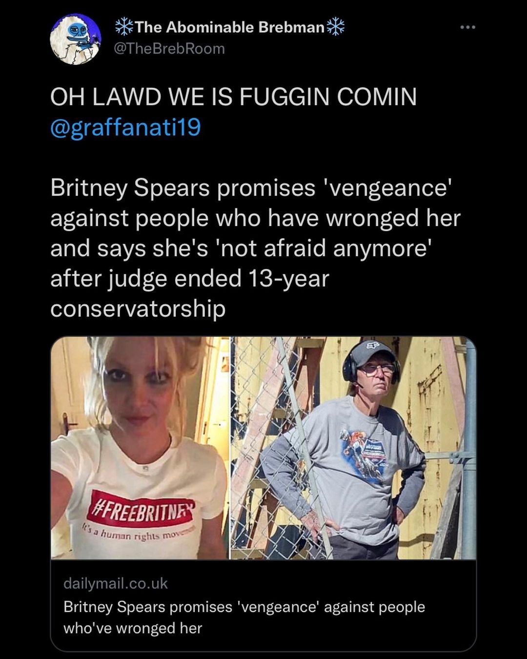 Britney Spears Promises Vengeance Against People Who Have Wronged Her