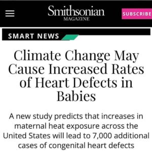Read more about the article Itâ€™s not pregnant women getting the jab, anon. Itâ€™s climate change. 

Repost: