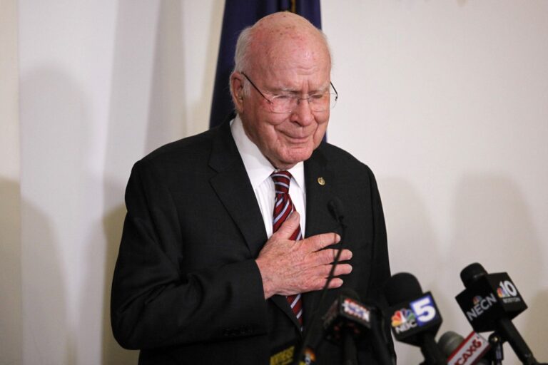 Read more about the article Vermont Democrat Patrick Leahy won’t seek reelection to Senate in 2022