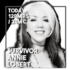 Read more about the article Today! I get to know survivor,   12pm pst/2pm c Instagram live