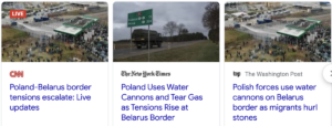 Read more about the article Poland-Belarus border tensions escalate, Tuesday, November 16, 2021, 78 days after Alexander Lukashenko’s birthday