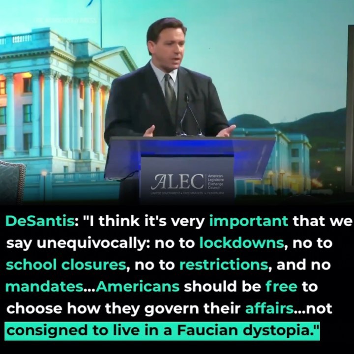 Read more about the article FL Governor Ron DeSantis: “I think it’s very important that we say unequivocally