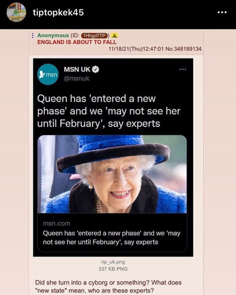 Read more about the article Queen has ‘entered a new phase’ and we ‘may not see her until February’, say experts – Clone malfunctioning? Doubles having health issues?