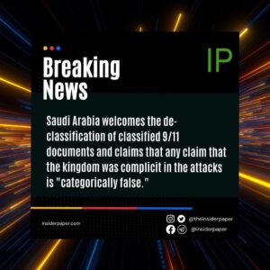 Read more about the article Saudi Arabia welcomes the de- classification of classified 9/11 documents and claims that any claim that the kingdom was complicit in the attacks is “categorically false. ” – Saudi Arabia enters the chat. Mossad, you’re next. It’s the final countdown.