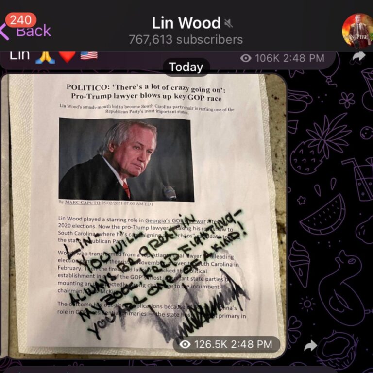 Read more about the article I say again: I stand with Lin Wood