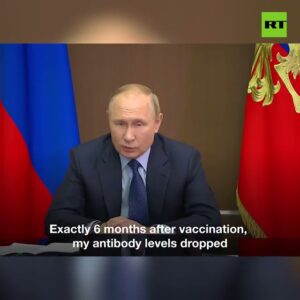 Read more about the article Putin receives Russia’s COVID nasal spray  

The Russian president said he teste