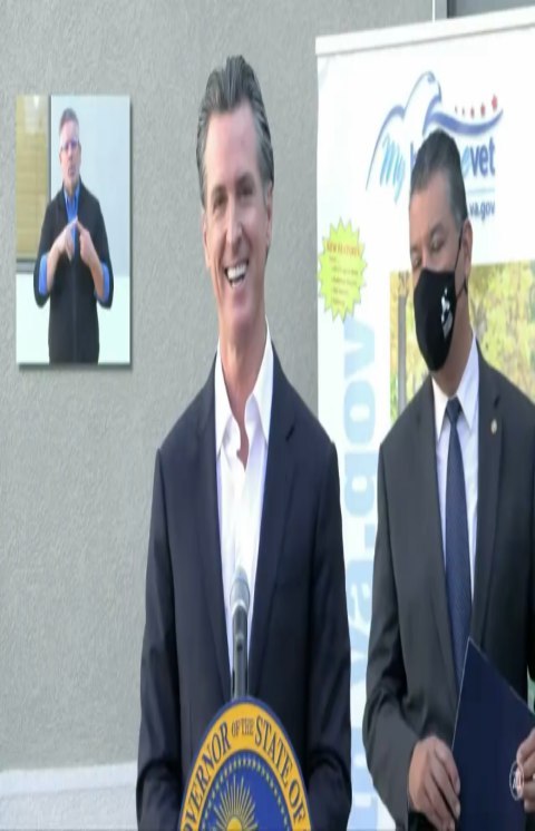 Read more about the article Gavin Newsom rejects Daily Mails report on being sick from the Covid 19 booster