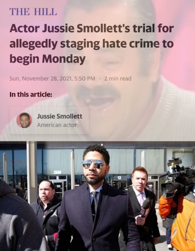 Read more about the article What are the odds that Jussie Smollett’s trial begins the same day as Ghislaine Maxwell’s?