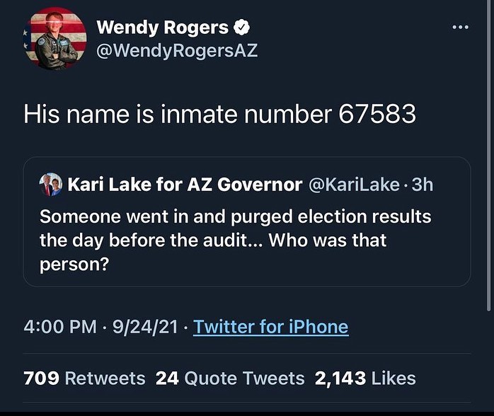 Read more about the article His name is inmate number 67583 – Someone went in and purged election results the day before the audit… Who was that person?