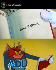 Read more about the article The ADL is spooked – Shut it down.
