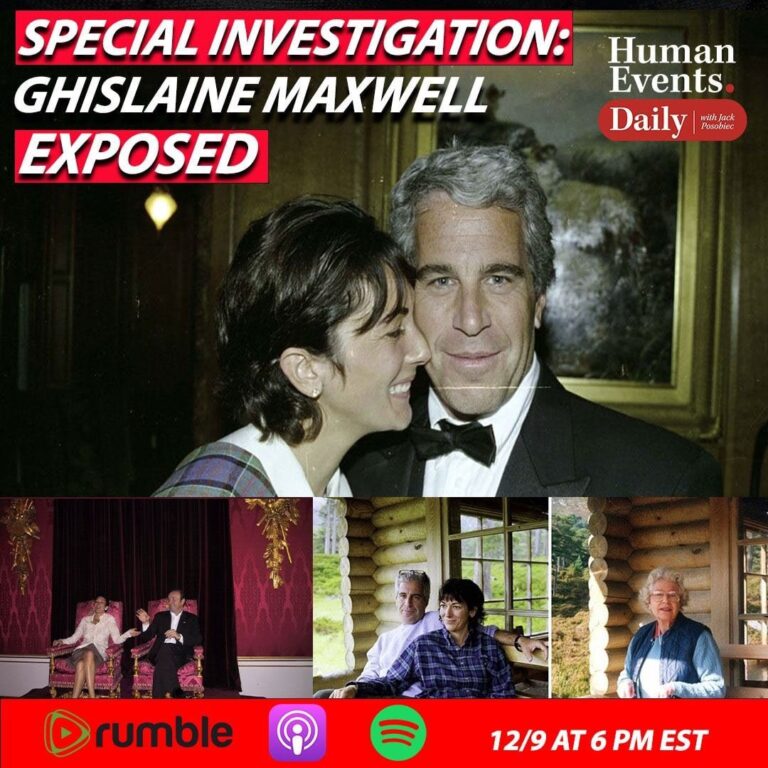 Read more about the article BREAKING:   Human Events Special Investigation   Ghislaine Maxwell Exposed  Please DO NOT RT this as we are not supposed to be reporting on this trial!