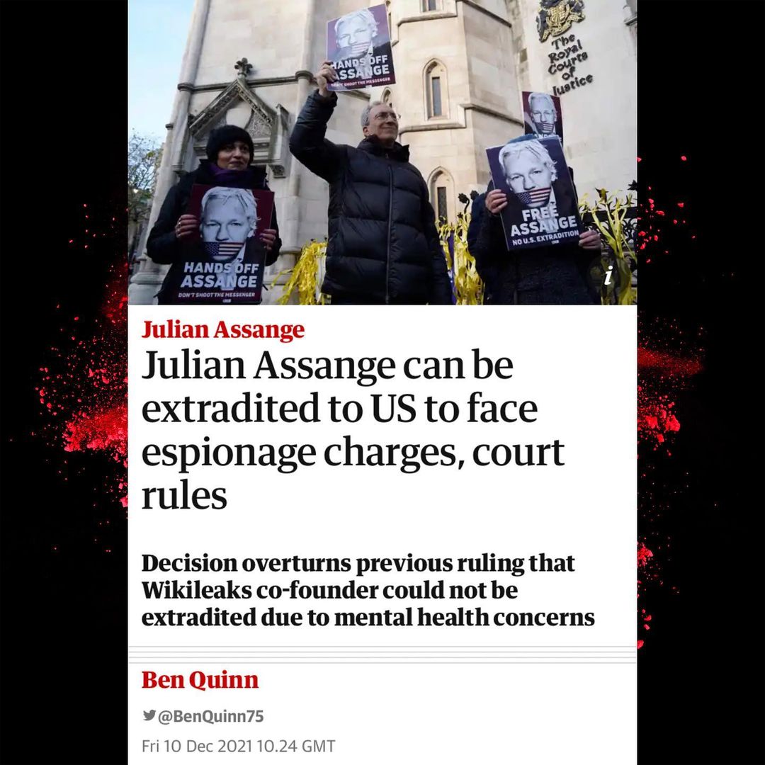 You are currently viewing Julian Assange can be extradited to US to face espionage charges, court rules