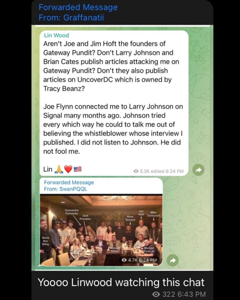 Read more about the article Aren’t Joe and Jim Hoft the founders of Gateway Pundit? Don’t Larry Johnson and Brian Cates publish articles attacking me on Gateway Pundit? Don’t they also publish articles on UncoverDC which is owned by Tracy Beanz?