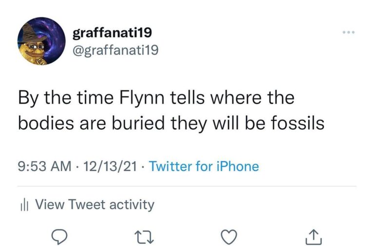 Read more about the article Well where they at – By the time Flynn tells where the bodies are buried they will be fossils