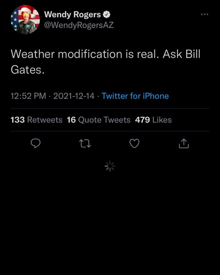 Read more about the article Weather modification is real. Ask Bill Gates.