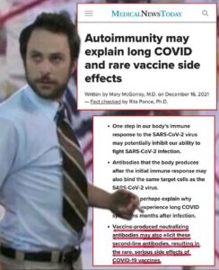 Read more about the article Autoimmunity may explain long COVID and rare vaccine side effects