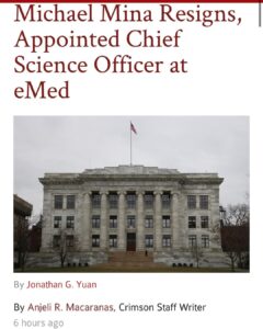 Read more about the article Michael Mina Resigns, Appointed Chief Science Officer at eMed