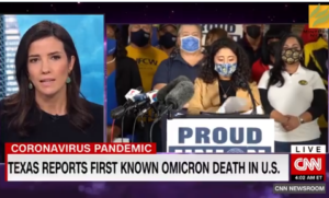 Read more about the article CNN Reports First Omicron Death in Texas — BUT HOSPITAL SAYS IT’S NOT TRUE (VIDEO)