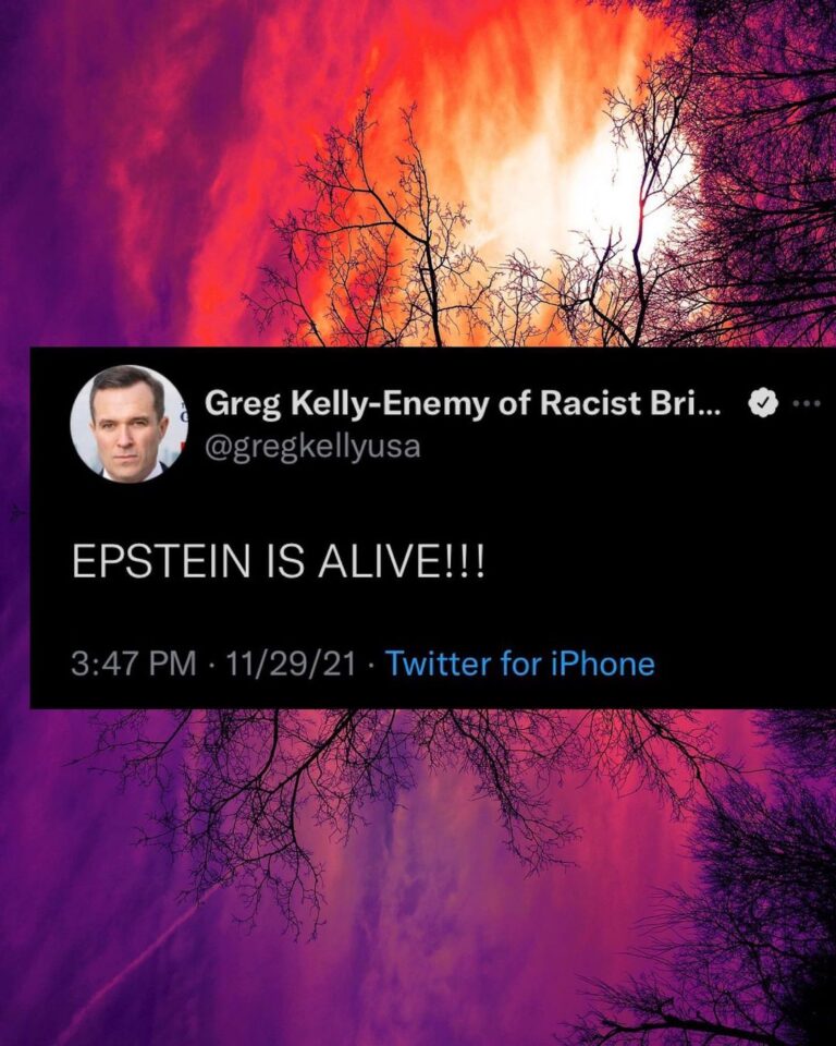 Read more about the article EPSTEIN IS ALIVE!!!