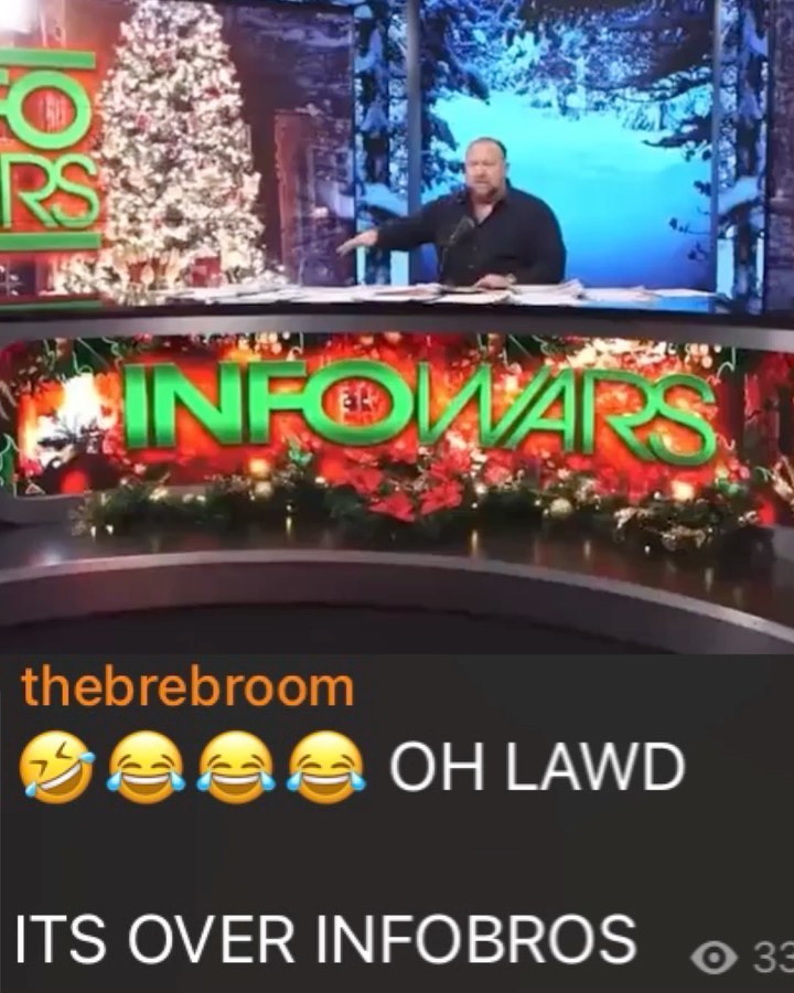 Read more about the article OH NO BABY WHAT IS YOU DOIN  Last slide – OH LAWD ITS OVER INFOBROS – Alex Jones’ wife was arrested on domestic violence charges on Christmas Eve at their Austin home: Says she was suffering from ‘medication imbalance’ and he ‘loves her’