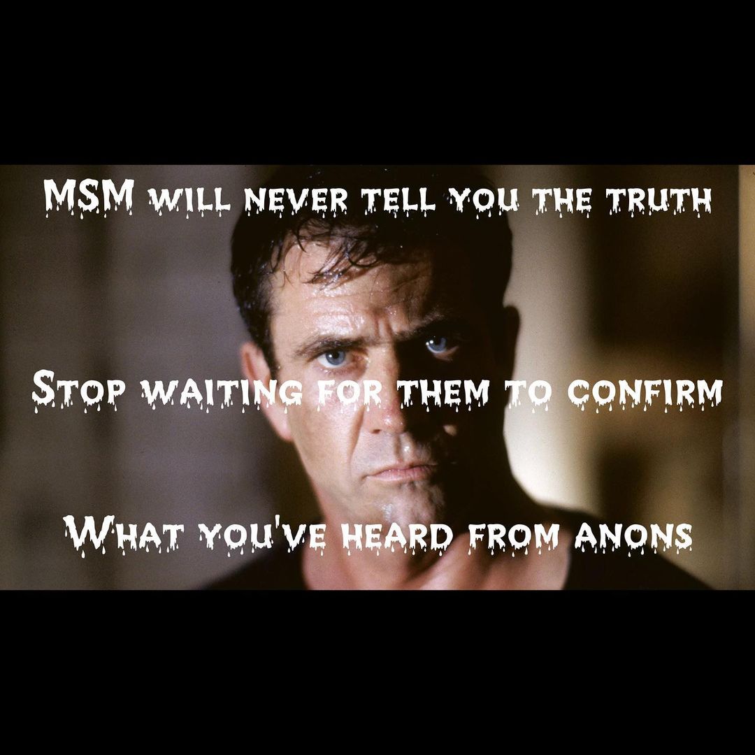 You are currently viewing MSM WILL NEVER TELL you THE TRUTH STOP WAITI F THEM CONFIRM WHAT you’v HEARD FROM ANONS