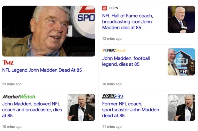 Read more about the article John Madden dead at 85 in clear Jesuit-Masonic ritual, in tribute to Super Bowl 56