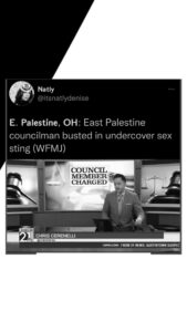 Read more about the article E. Palestine, OH: East Palestine councilman busted in undercover sex sting (WFMJ)