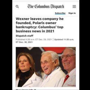 Read more about the article Wexner leaves company he founded, Polaris owner bankruptcy: Columbus’ top business news in 2021