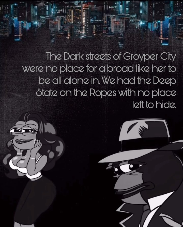 Read more about the article The Dark streets of Groyper City were no place for a broad like her to be all alone in. We had he Deep ötate on he Qopes witn no place left to hide.