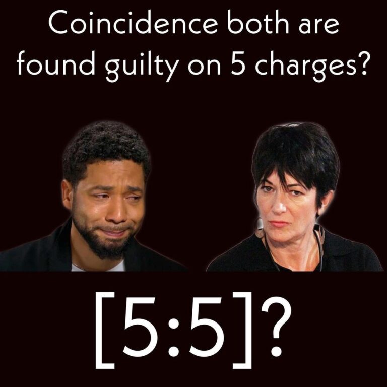 Read more about the article Coincidence both are found guilty on 5 charges? – Ghislaine & Smollett