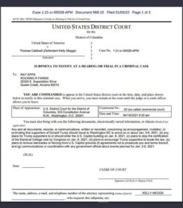 Read more about the article This here is a subpoena for the fed Ray Epps aka scalped by  
Via:  
Oh yeah, th