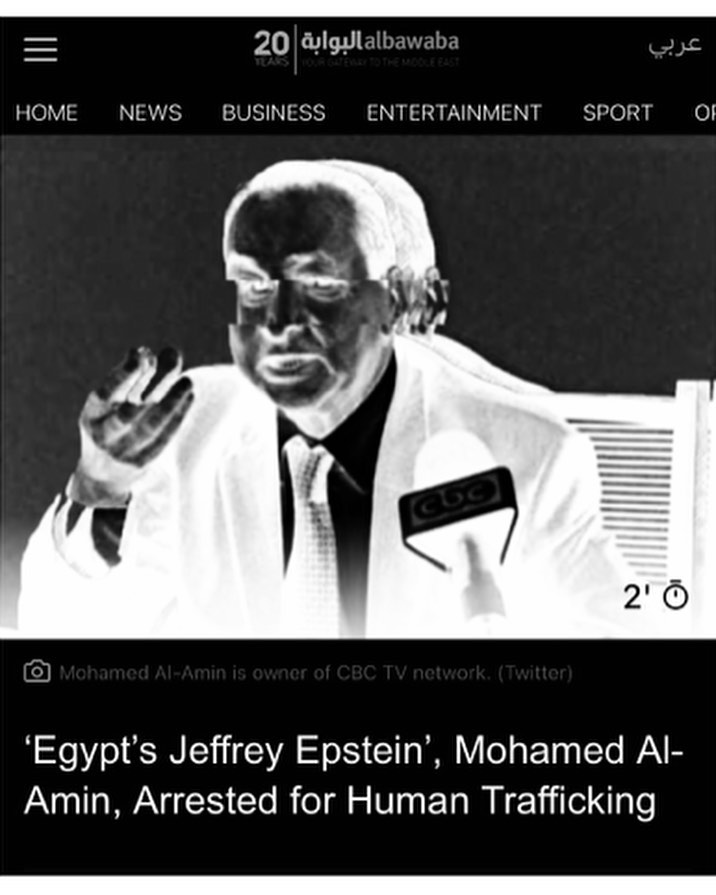 Read more about the article ‘Egypt’s Jeffrey Epstein’, Mohamed Al-Amin, Arrested for H*m*n Tr*ff*ck*ng
.
.