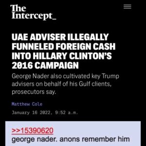 Read more about the article Wonder why this is coming out now?

UAE ADVISER ILLEGALLY FUNNELED FOREIGN CASH