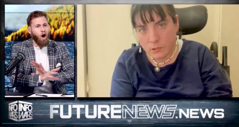 Read more about the article EXCLUSIVE INTERVIEW on INFOWARS With Disabled Woman Arrested in NYC After Refusing To Show Vaccine Passport! Watch VIDEO!!