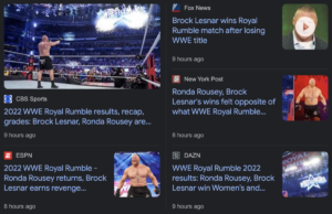 Read more about the article Brock Lesnar wins WWE Royal Rumble, January 29, 2022, 201-days after his birthday, defeating Bobby Lashley