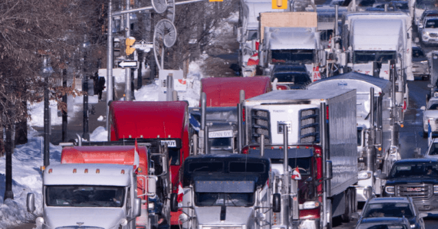 Read more about the article Truckers Blockade U.S. Border, Tow Companies Show Support