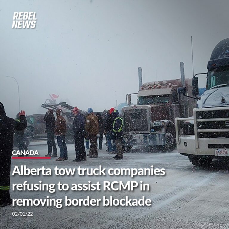 Read more about the article Several tow truck companies in Alberta are, for various reasons, refusing to hel