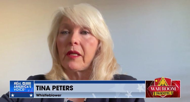 Read more about the article Gold Star Mother Tina Peters Arrested For Protecting Elections – Steve Bannon’s War Room: Pandemic